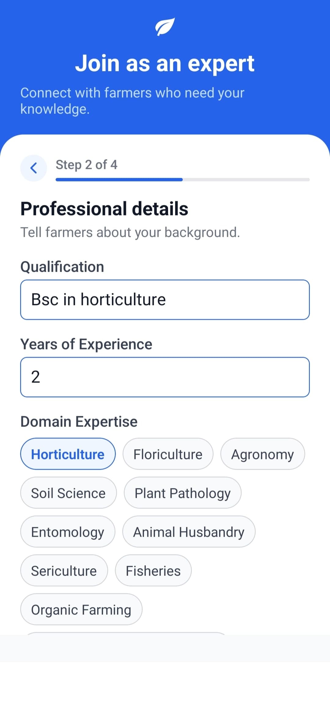 Submit Your Credentials for Verification