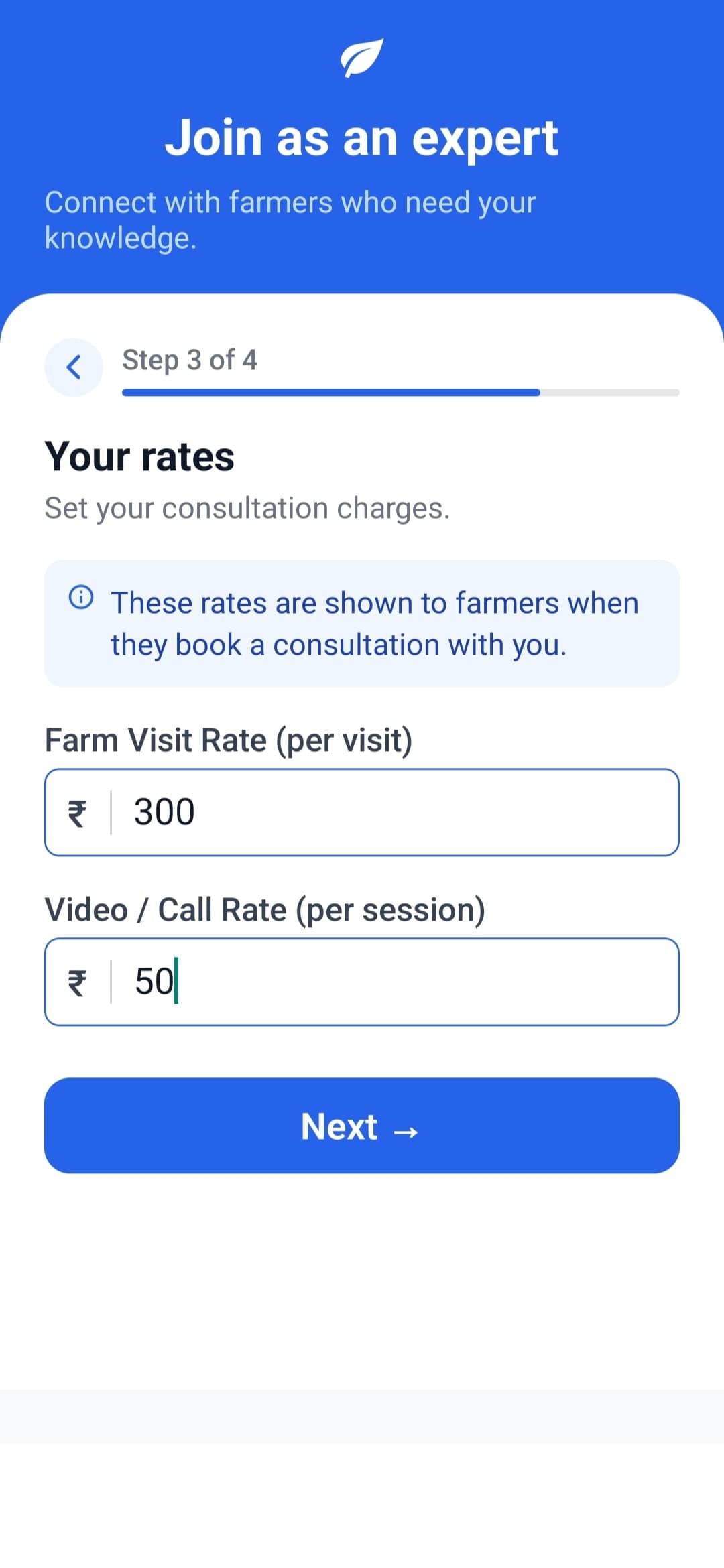 List Your Services & Set Your Rates